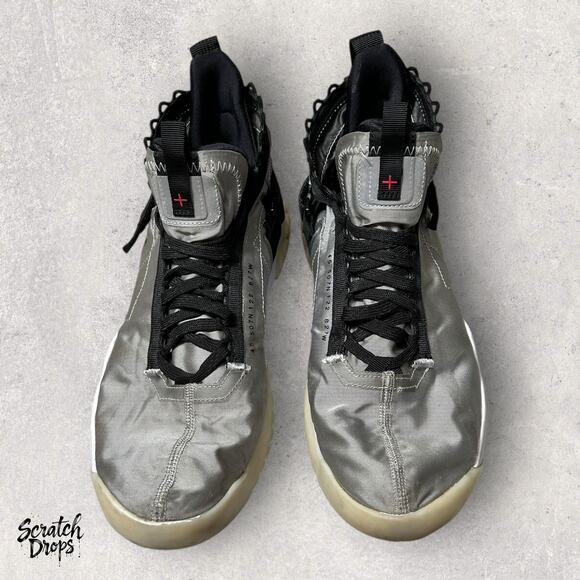 Nike Air Jordan Proto React SP Metallic Silver/Black BV1654-002 Men\'s Size 10.5 main image 4